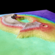 Illustration for article titled Behold Tharsis Tholus, Mars technicolor dream volcano!